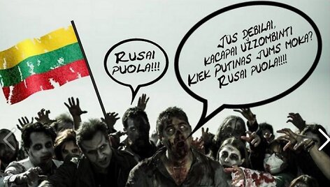 &Scaron;is propagandinis paveikslėlis buvo publikuotas &bdquo;Facebook&ldquo; puslapyje &bdquo;TOP 10 filmų klaidų&ldquo;. 