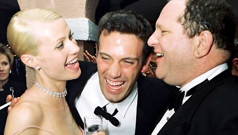 Gwyneth Paltrow, Benas Affleckas ir Harvey Weinsteinas 1999-aisiais &bdquo;Oskarų&ldquo; vakarėlyje