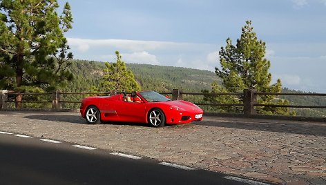 „Ferrari F360“ Tenerifėje