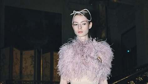 &bdquo;Lanvin&ldquo; 2021&ndash;2022 m. rudens ir žiemos kolekcijos modelis
