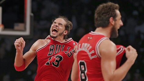 "Bulls" lyderiu tapęs prancūzas Joakimas Noah