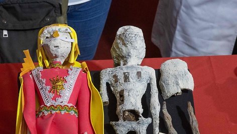 Tariamos Peru ateivių mumijos