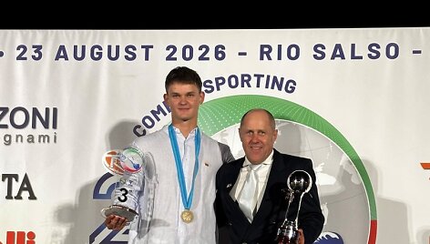 Rojus Užukauskas ir Virgilijus Grybė