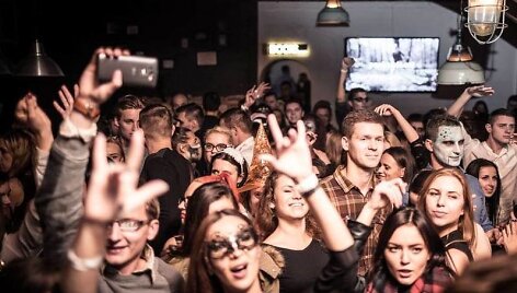 Vakarėlio Kauno klube &bdquo;G-Loft&ldquo; akimirka