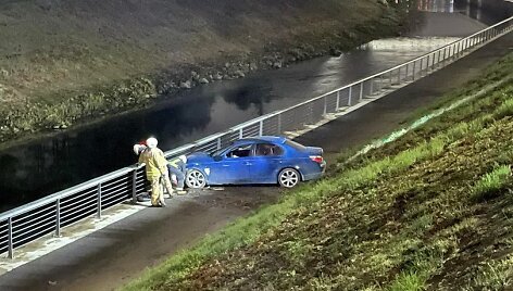 BWM skrydį į Nemuną Kaune sustabdė atitvarai