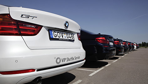 Pirmininkavimui ES skirti BMW automobiliai