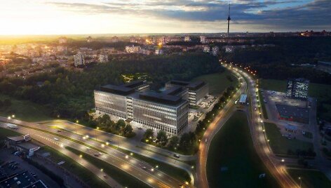 &bdquo;Business Garden Vilnius&ldquo; vizualizacija