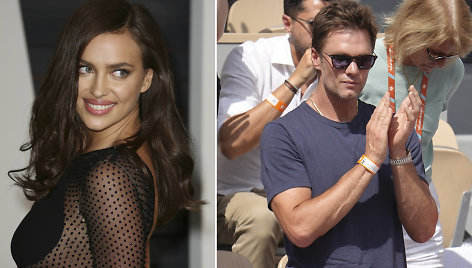 Irina Shayk ir Tomas Brady