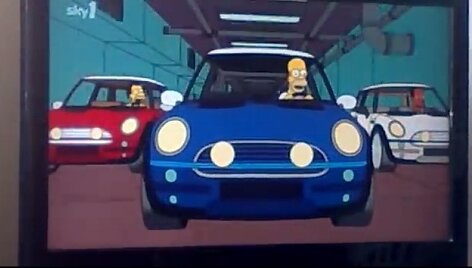 Kadras i&scaron; Simpsonų serialo