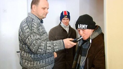 Konfilkas Alytaus nakvynės namuose