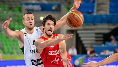 Donatas Motiejūnas ir Sam van Rossomas