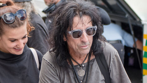 Alice Cooper atvyko į Lietuvą