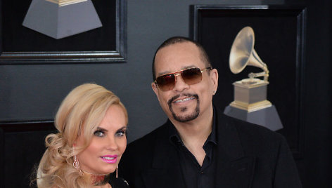 Seksualusis modelis Coco Austin su mylimuoju Ice T