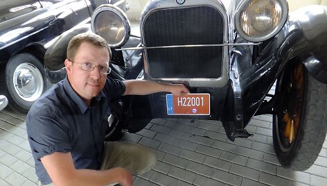 Ramūnas Kardelis prie &bdquo;Dodge Brothers 30&ldquo;