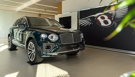 Atnaujinto „Bentley Bentayga“ pristatymas Vilniuje 