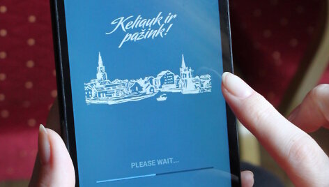 Balandžio 1-ąją Google Play parduotuvėje pasirodysianti programėlė, tikimasi, taps mėgstama kra&scaron;tiečių ir užsienio svečių pramoga. 