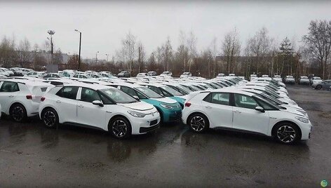 &bdquo;Nextmove&ldquo; Leipcige aptiko pilną &bdquo;ID.3&ldquo; elektromobilių aik&scaron;telę