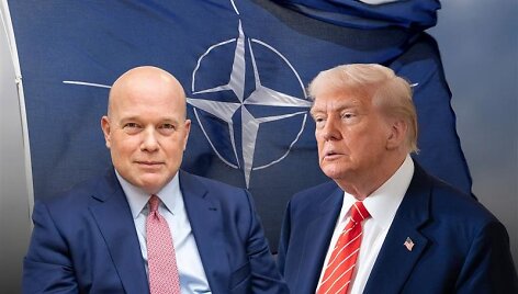 Matthew Whitakeris ir DOnaldas Trumpas