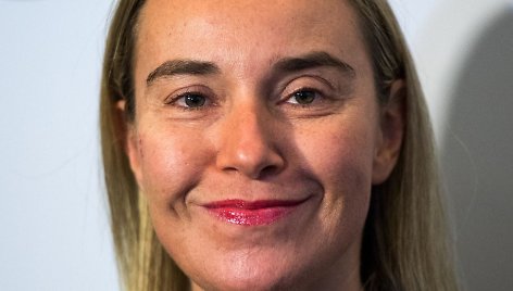 ES užsienio politikos vadovė Federica Mogherini