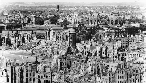Dresdenas po bombardavimo