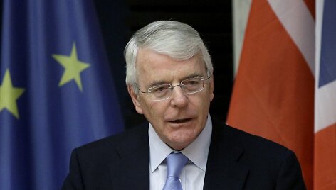 Buvęs Didžiosios Britanijos premjeras Johnas Majoras Berlyne