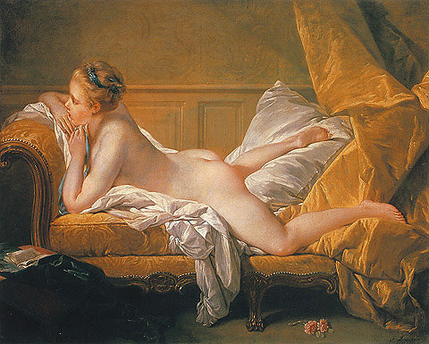 wallraf.museum nuotr. / Francois Boucher Resting Girl