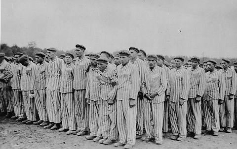 Wikimedia Commons nuotr./Buchenvaldo kaliniai