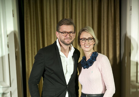 Alfas Ivanauskas ir Eva Saikovska