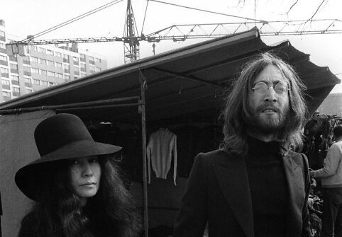 Johnas Lennonas ir Yoko Ono