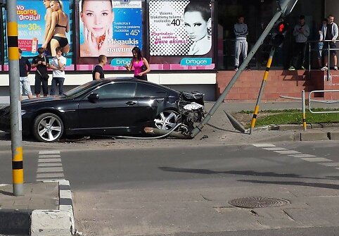 Avarijos vietoje