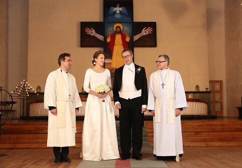 Toomo Hendriko Ilveso ir Ievos Kupces vestuvės