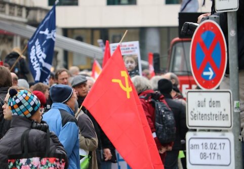 Kairiųjų radikalų protestas Miunchene