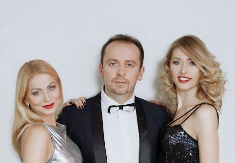 Vaida Genytė, Andrius Žiurauskas ir Sandra Dauk&scaron;aitė-Petrulėnė