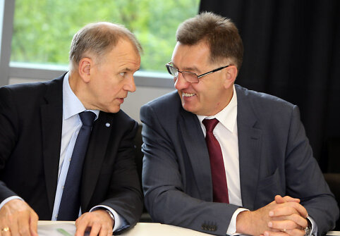 Vytenis Povilas Andriukaitis ir Algirdas Butkevičius