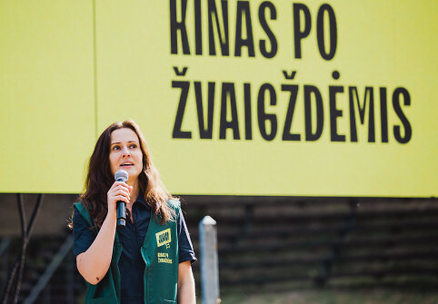 Kalnų parke atidarytas festivalis jaunimui &bdquo;Kinas po žvaigždėmis. Junior&ldquo;