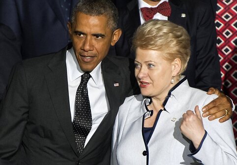 Dalia Grybauskaitė ir Barackas Obama