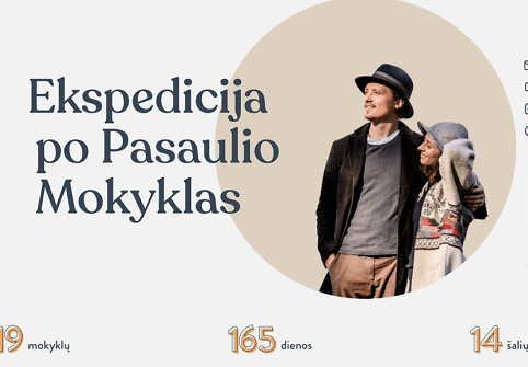 &bdquo;Švietimo nuotykių&ldquo; įkūrėjai Tautvydas ir Mingailė