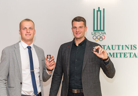 Rolandas Maščinskas ir Saulius Ritteris