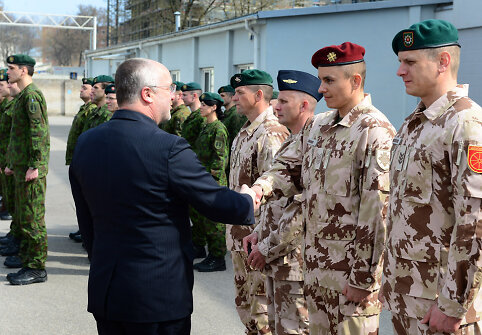 I&scaron; Afganistano grįžusių Lietuvos karių sutikimo ir apdovanojimų ceremonija