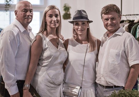 Alvydas Butkus, Gražina Butkuvienė, Daina Bosas ir Antanas Bosas