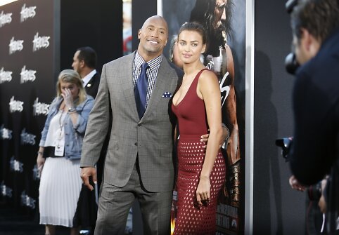 Dwayne'as Johnsonas ir Irina Shayk