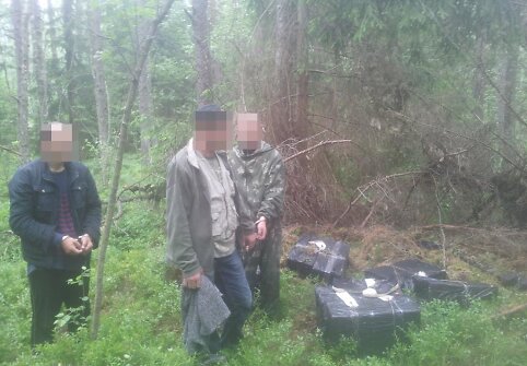 Sulaikyti kontrabandininkai iš Baltarusijos