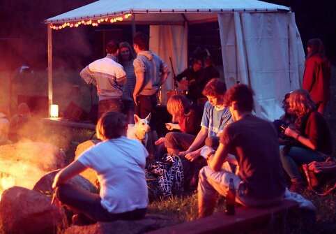 Festivalio „Live Camp“ akimirka