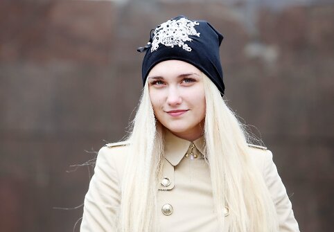 Gintarė Sabeckaitė be makiažo