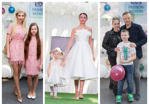 Inga Stumbrienė su dukra, Gabrielė Rutkauskaitė-Vasha su dukra, Gediminas Juodeika su &scaron;eima
