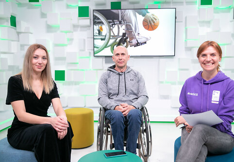 Laidoje &bdquo;Laikas veikti&ldquo; &ndash; pokalbis apie neįgaliųjų sportą