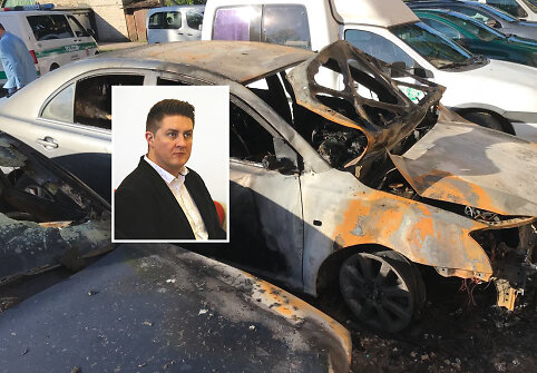 Tauragėje padegtas savivaldybės tarybos nario automobilis