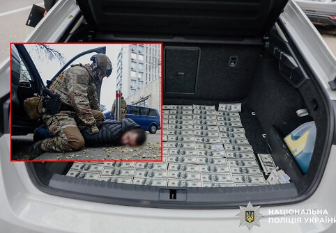 Sukčiai už 100 tūkst. siūlė įdarbinti Ukrainos prezidentūroje_ policija rado pilną bagažinę dolerių