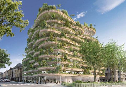 Architekto vizija &ndash; kabantys Babilono sodai Prancūzijoje