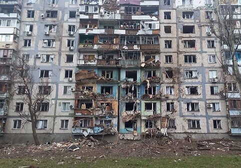 Rusijos atakos padariniai Zaporižioje